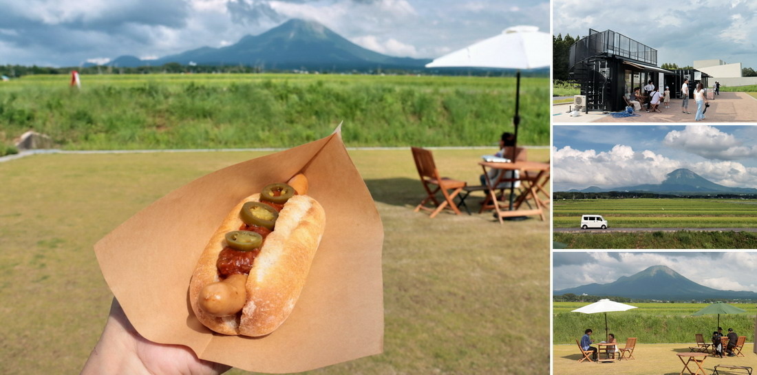 日本鳥取∣大山火腿Terrace the Daisen　植田正治寫真美術館旁。看著大山悠閒喝咖啡、吃德式香腸堡 @ 齊哥的食旅探go :: 痞客邦 ::