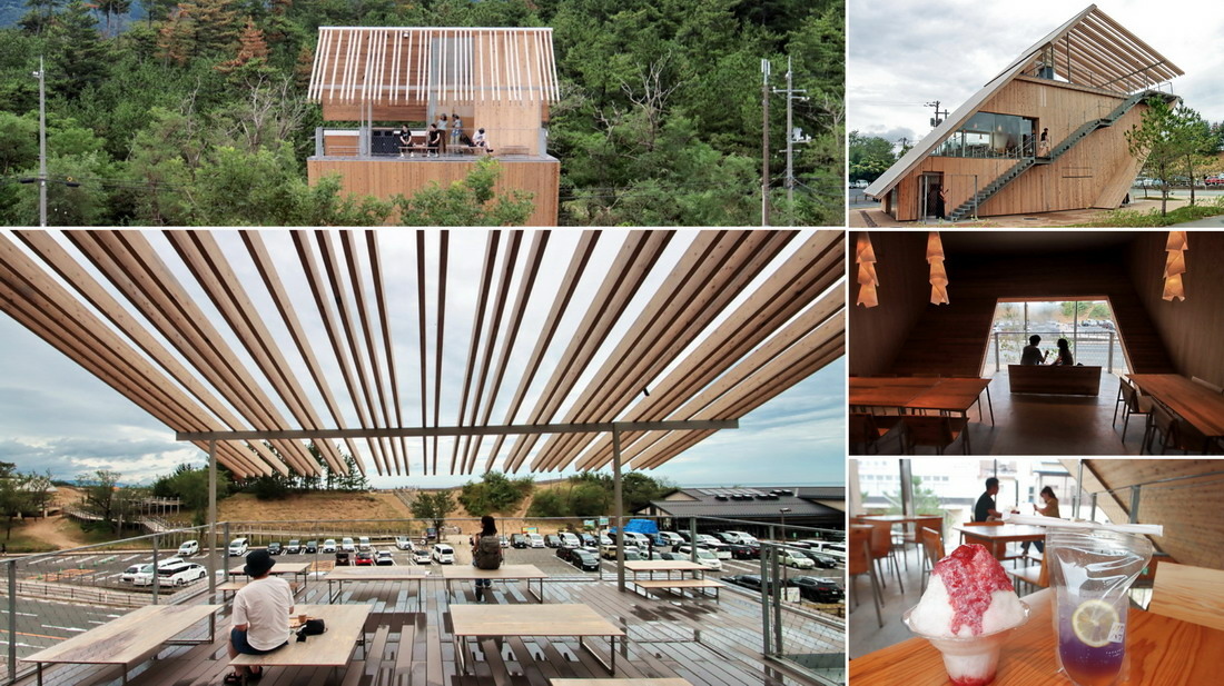 日本鳥取｜高濱咖啡館Takahama Café。隈研吾的負建築設計。鳥取砂丘最新亮點 @ 齊哥的食旅探go :: 痞客邦 ::