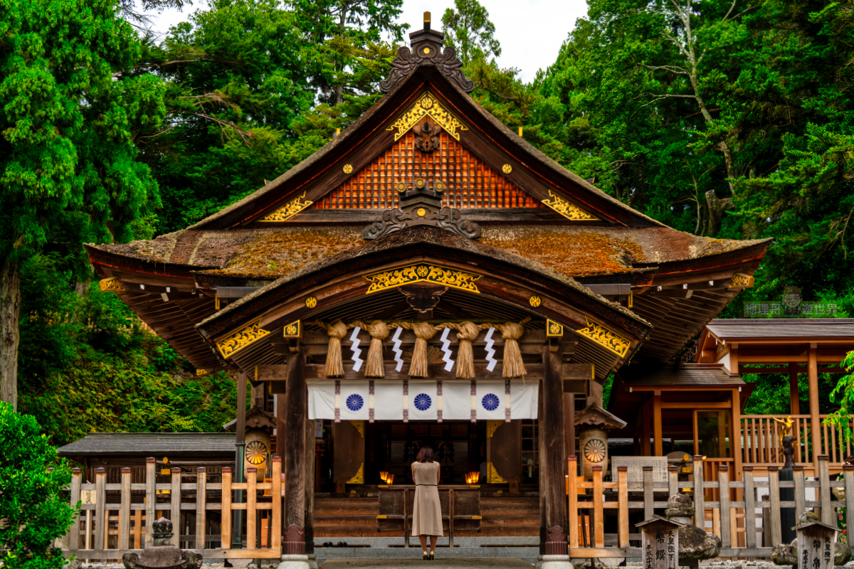 日本第一座被印在紙幣上的神社！鳥取求財必去的宇倍神社，必買伴手禮『五円御緣御守』 - 傳說中的挨踢部門