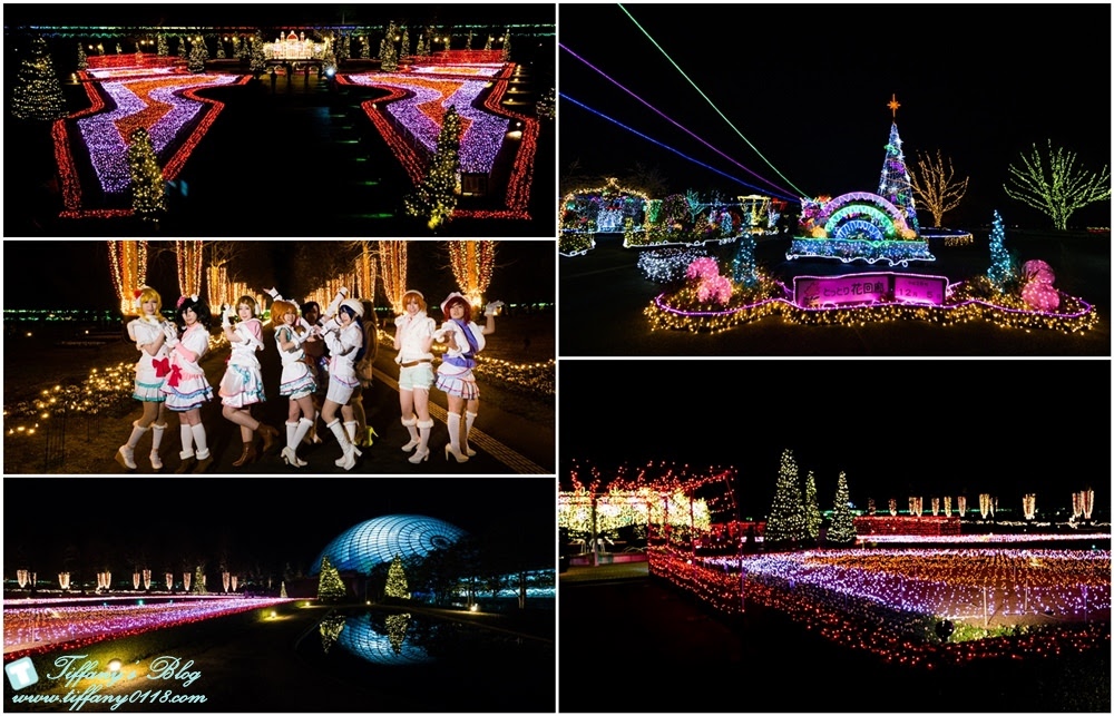 [日本‧中國]鳥取花迴廊冬季點燈/日本最大花卉公園推薦必遊景點!! - 小佳的幻想世界